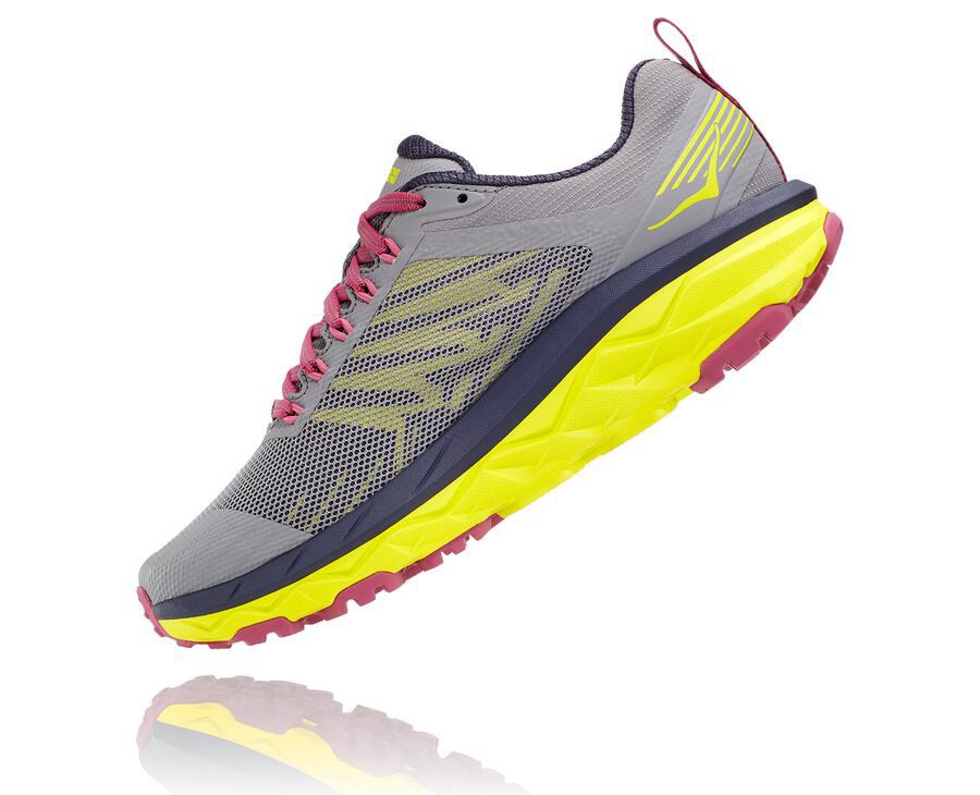 Hoka Australia One One Challenger ATR 5 - Womens Trail Shoes Grey - LXHUN-7893